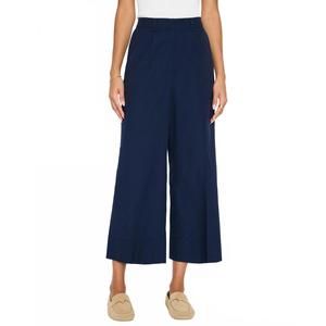NEW BROCHU WALKER joya cropped pant in navy